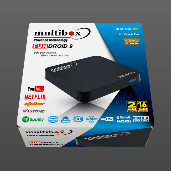 Multibox Fundroid-9 Android Box - 2020