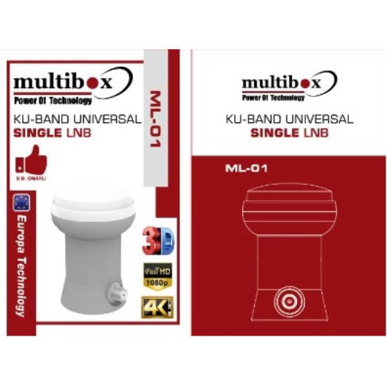 Multibox Tek Çıkışli Lnb ( Single )	