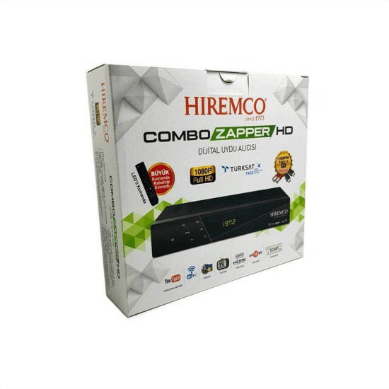 Hiremco Combo Zapper HD Masaüstü Uydu Alıcısı