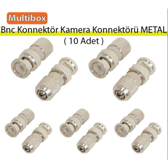 Bnc Konnektör Kamera Konnektörü METAL