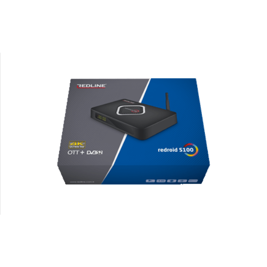 Redroid S100 4K Uydulu Android Box 6.0