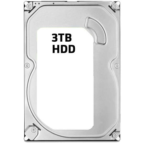 4 TB Harddisk (HDD)