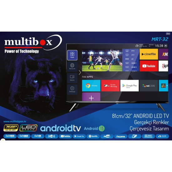 MULTİBOX MRT-32 Android TV