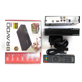 BRAVOO KASALI HD UYDU ALICISI HDMİ VE TOS ÇIKIŞLI