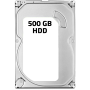 500 GB Harddisk (HDD)