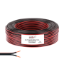 2x0,75 Hoparlör Kablosu Siyah (24x0,18mm tel) CCA 100 Metre